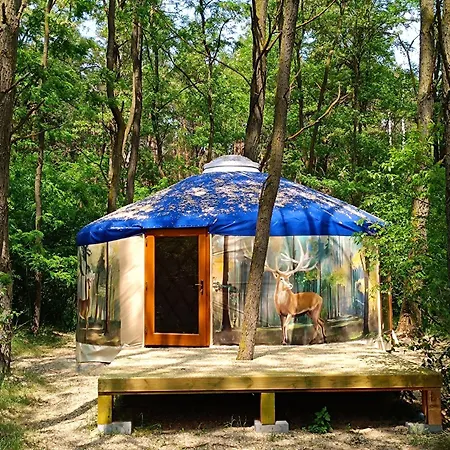 Jurta Na Skraju Lasu Luxe tent Zawady (Lask)