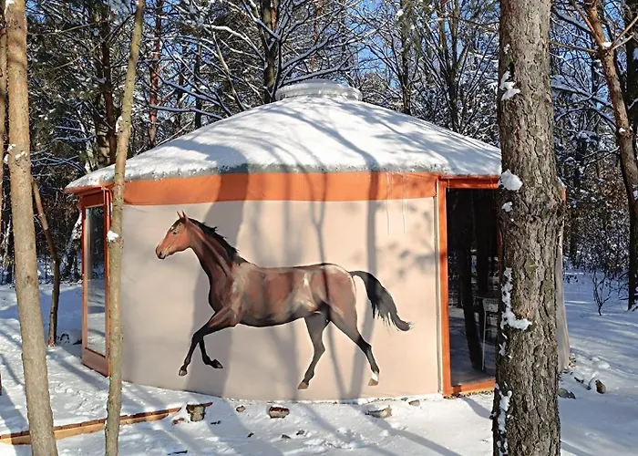 Luxe tent Jurta Na Skraju Lasu Zawady (Lask)