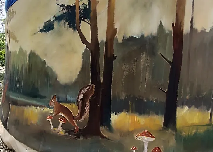 Jurta Na Skraju Lasu Luxusní stan Zawady (Lask)